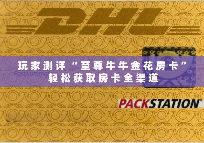 玩 家 测 评 “ 至 尊 牛 牛 金 花 房 卡 ” 轻 松 获 取 房 卡 全 渠 道	