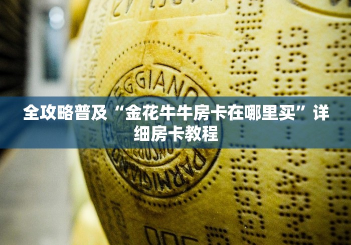 全攻略普及“金花牛牛房卡在哪里买”详细房卡教程
